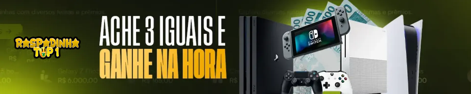 Banner PIX na conta